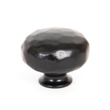 This is an image showing From The Anvil - Black Elan Cabinet Knob - Large available from T.H Wiggans Architectural Ironmongery in Kendal, quick delivery and discounted prices