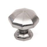 This is an image showing From The Anvil - Natural Smooth Octagonal Cabinet Knob - Large available from T.H Wiggans Architectural Ironmongery in Kendal, quick delivery and discounted prices