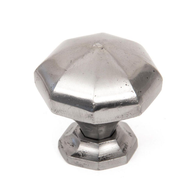 This is an image showing From The Anvil - Natural Smooth Octagonal Cabinet Knob - Large available from T.H Wiggans Architectural Ironmongery in Kendal, quick delivery and discounted prices
