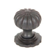 This is an image showing From The Anvil - Beeswax Flower Cabinet Knob - Large available from T.H Wiggans Architectural Ironmongery in Kendal, quick delivery and discounted prices