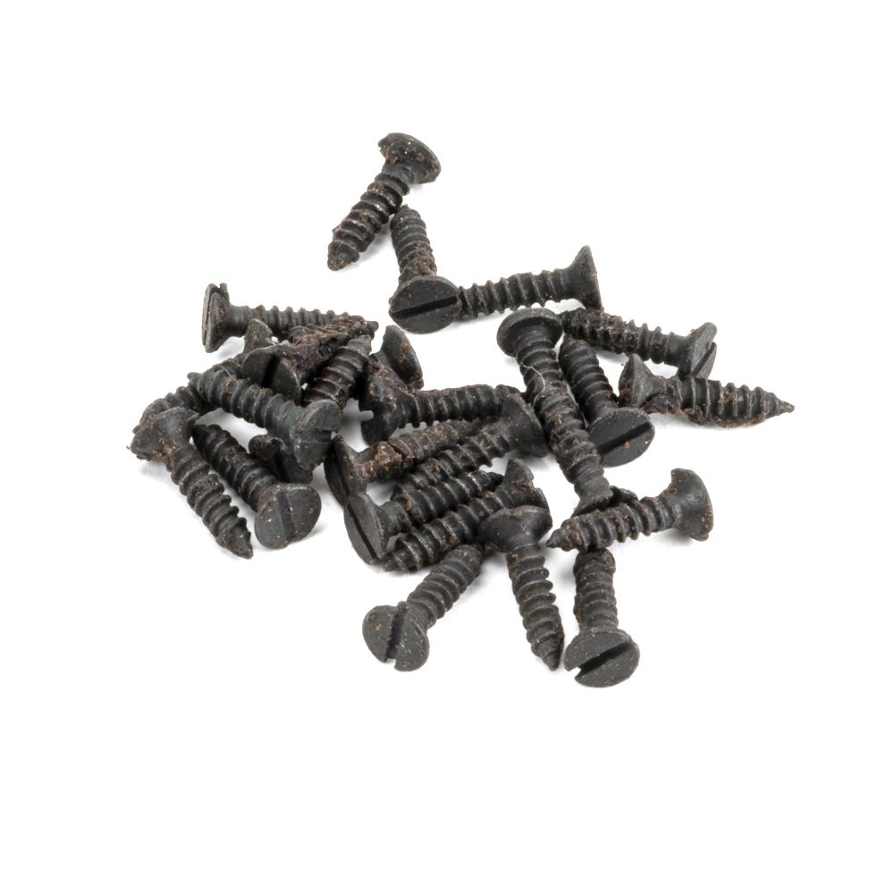 This is an image showing From The Anvil - Beeswax 4 x 1/2" Countersunk Screws (25) available from T.H Wiggans Architectural Ironmongery in Kendal, quick delivery and discounted prices