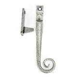 This is an image showing From The Anvil - Pewter Locking Night-Vent Monkeytail Fastener - RH available from T.H Wiggans Architectural Ironmongery in Kendal, quick delivery and discounted prices