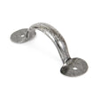 This is an image of From The Anvil - Pewter 4" Bean D Handle available to order from T.H Wiggans Architectural Ironmongery in Kendal, quick delivery and discounted prices.