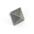 This is an image showing From The Anvil - Pewter Pyramid Door Stud - Large available from T.H Wiggans Architectural Ironmongery in Kendal, quick delivery and discounted prices