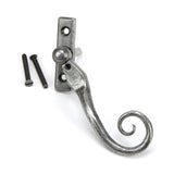 This is an image showing From The Anvil - Pewter 16mm Monkeytail Espag - RH available from T.H Wiggans Architectural Ironmongery in Kendal, quick delivery and discounted prices