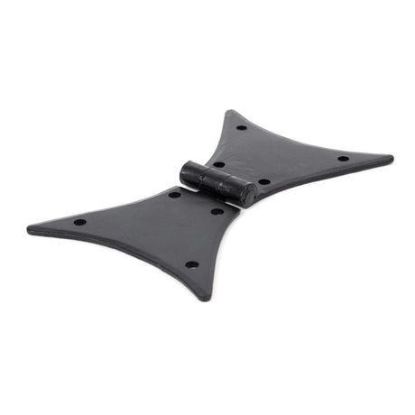 This is an image showing From The Anvil - Black 5" Butterfly Hinge (pair) available from T.H Wiggans Architectural Ironmongery, quick delivery and discounted prices