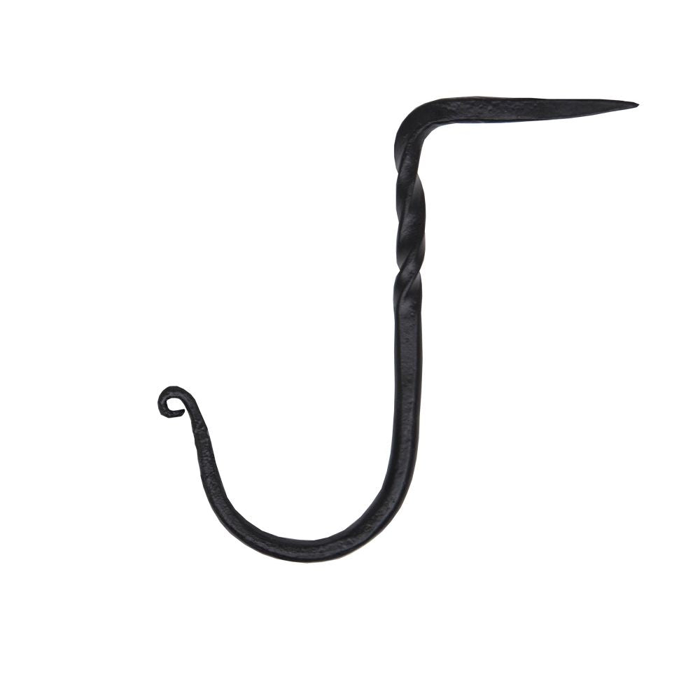 This is an image showing From The Anvil - Black Cup Hook - Large available from T.H Wiggans Architectural Ironmongery in Kendal, quick delivery and discounted prices