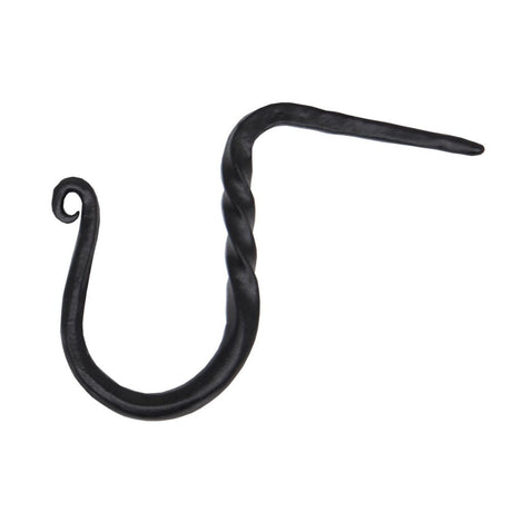 This is an image showing From The Anvil - Black Cup Hook - Small available from T.H Wiggans Architectural Ironmongery in Kendal, quick delivery and discounted prices