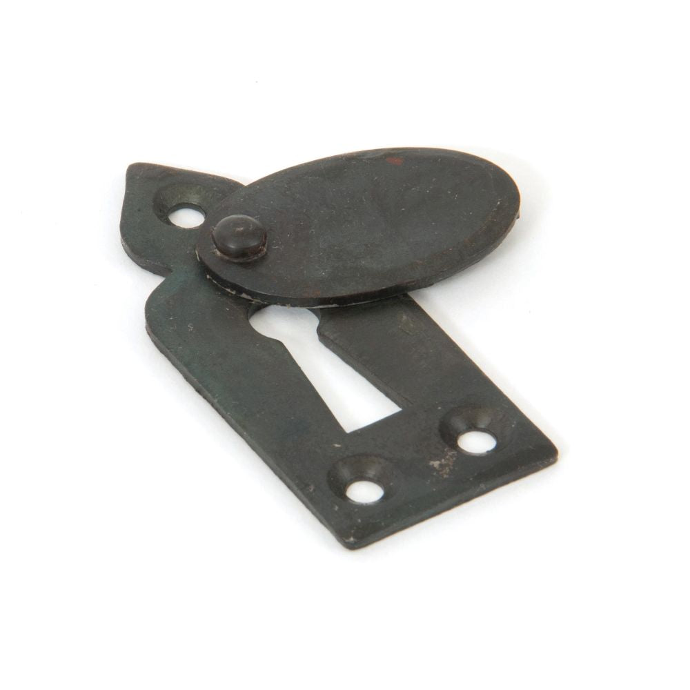 This is an image of From The Anvil - Beeswax Gothic Escutcheon & Cover available to order from T.H Wiggans Architectural Ironmongery in Kendal, quick delivery and discounted prices.