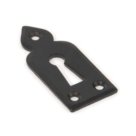 This is an image of From The Anvil - Black Gothic Escutcheon available to order from T.H Wiggans Architectural Ironmongery in Kendal, quick delivery and discounted prices.