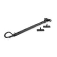 This is an image showing From The Anvil - Black 12" Shepherd's Crook Stay available from T.H Wiggans Architectural Ironmongery in Kendal, quick delivery and discounted prices