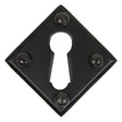 This is an image of From The Anvil - Black Diamond Escutcheon available to order from T.H Wiggans Architectural Ironmongery in Kendal, quick delivery and discounted prices.