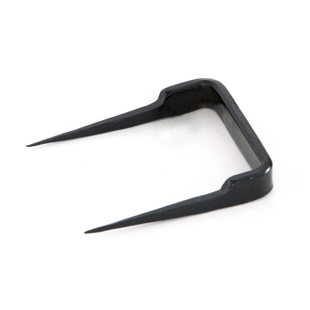 This is an image showing From The Anvil - Black Staple Pin available from trade door handles, quick delivery and discounted prices