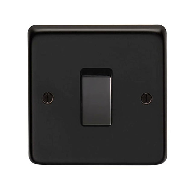 This is an image showing From The Anvil - MB Single 10 Amp Switch available from T.H Wiggans Architectural Ironmongery in Kendal, quick delivery and discounted prices