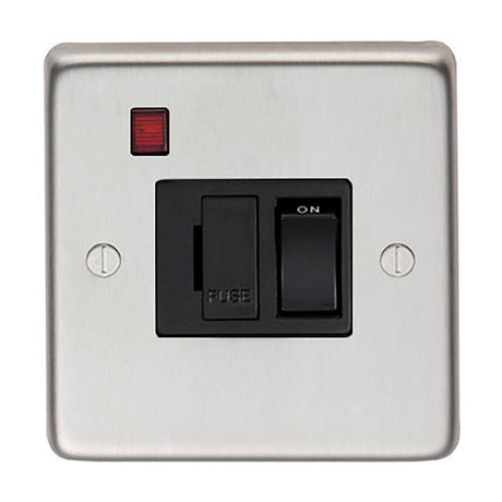 This is an image showing From The Anvil - SSS 13 Amp Fused Switch + Neon available from T.H Wiggans Architectural Ironmongery in Kendal, quick delivery and discounted prices