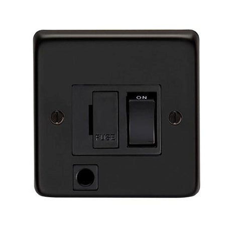 This is an image showing From The Anvil - MB 13 Amp Switched Fuse + Flex available from T.H Wiggans Architectural Ironmongery in Kendal, quick delivery and discounted prices