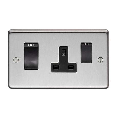 This is an image showing From The Anvil - SSS 45 Amp Switch & Socket available from T.H Wiggans Architectural Ironmongery in Kendal, quick delivery and discounted prices