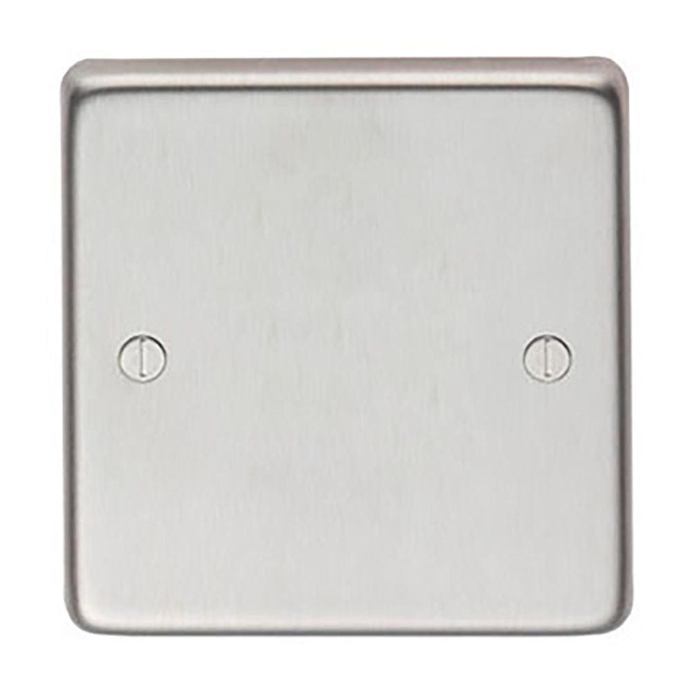 This is an image showing From The Anvil - SSS Single Blank Plate available from T.H Wiggans Architectural Ironmongery in Kendal, quick delivery and discounted prices