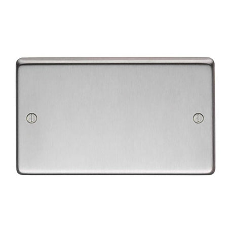 This is an image showing From The Anvil - SSS Double Blank Plate available from T.H Wiggans Architectural Ironmongery in Kendal, quick delivery and discounted prices