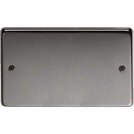 This is an image showing From The Anvil - BN Double Blank Plate available from T.H Wiggans Architectural Ironmongery in Kendal, quick delivery and discounted prices