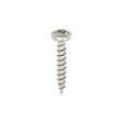 This is an image showing TIMCO Classic Multi-Purpose Screws - PZ - Pan Head - A2 Stainless Steel - 3.5 x 16 - 200 Pieces Box available from T.H Wiggans Ironmongery in Kendal, quick delivery at discounted prices.