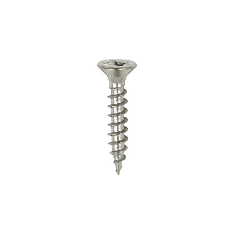 This is an image showing TIMCO Classic Multi-Purpose Screws - PZ - Double Countersunk - A4 Stainless Steel
 - 3.5 x 20 - 200 Pieces Box available from T.H Wiggans Ironmongery in Kendal, quick delivery at discounted prices.