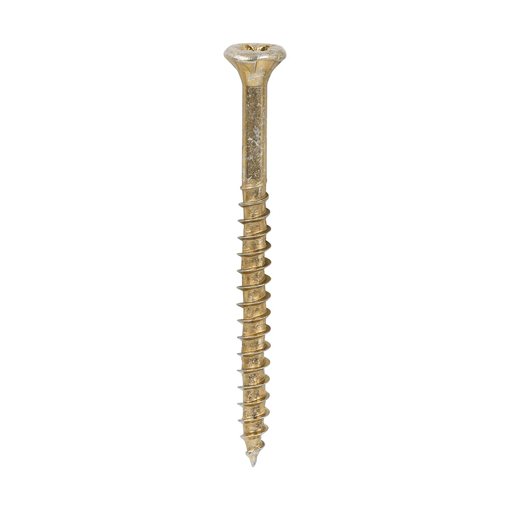 This is an image showing TIMCO Velocity Premium Multi-Use Screws - PZ - Double Countersunk - Yellow
 - 3.5 x 45 - 200 Pieces Box available from T.H Wiggans Ironmongery in Kendal, quick delivery at discounted prices.