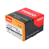 This is an image showing TIMCO Solo Chipboard & Woodscrews - PZ - Double Countersunk - Zinc - 3.5 x 50 - 200 Pieces Box available from T.H Wiggans Ironmongery in Kendal, quick delivery at discounted prices.