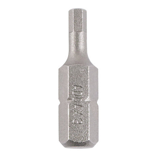 This is an image showing TIMCO S2 Driver Bits - HX - 3.0 x 25 - 2 Pieces Blister Pack available from T.H Wiggans Ironmongery in Kendal, quick delivery at discounted prices.