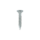 This is an image showing TIMCO Classic Multi-Purpose Screws - PZ - Double Countersunk - A4 Stainless Steel
 - 4.0 x 25 - 200 Pieces Box available from T.H Wiggans Ironmongery in Kendal, quick delivery at discounted prices.