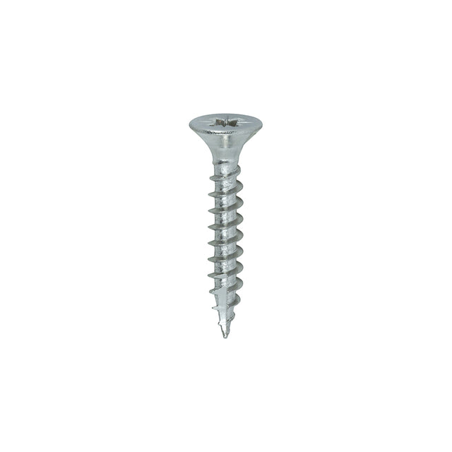 This is an image showing TIMCO Classic Multi-Purpose Screws - PZ - Double Countersunk - A4 Stainless Steel
 - 4.0 x 25 - 200 Pieces Box available from T.H Wiggans Ironmongery in Kendal, quick delivery at discounted prices.