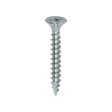 This is an image showing TIMCO Classic Multi-Purpose Screws - PZ - Double Countersunk - A4 Stainless Steel
 - 4.0 x 30 - 200 Pieces Box available from T.H Wiggans Ironmongery in Kendal, quick delivery at discounted prices.