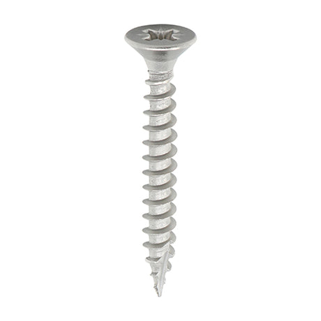 This is an image showing TIMCO Classic Multi-Purpose Screws - PZ - Double Countersunk - Stainless Steel - 4.0 x 50 - 14 Pieces TIMpac available from T.H Wiggans Ironmongery in Kendal, quick delivery at discounted prices.