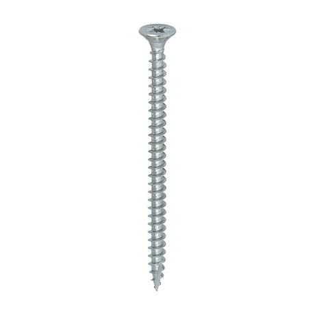 This is an image showing TIMCO Classic Multi-Purpose Screws - PZ - Double Countersunk - A4 Stainless Steel
 - 4.0 x 60 - 200 Pieces Box available from T.H Wiggans Ironmongery in Kendal, quick delivery at discounted prices.