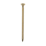 This is an image showing TIMCO Classic Multi-Purpose Screws - PZ - Double Countersunk - Yellow - 4.0 x 70 - 200 Pieces Box available from T.H Wiggans Ironmongery in Kendal, quick delivery at discounted prices.