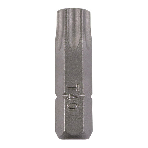 This is an image showing TIMCO S2 Driver Bits - TX - TX40 x 25 - 10 Pieces Blister Pack available from T.H Wiggans Ironmongery in Kendal, quick delivery at discounted prices.