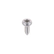 This is an image showing TIMCO Metal Tapping Screws - PZ - Pan - Self-Tapping - A2 Stainless Steel
 - 4.2 x 13 - 200 Pieces Box available from T.H Wiggans Ironmongery in Kendal, quick delivery at discounted prices.