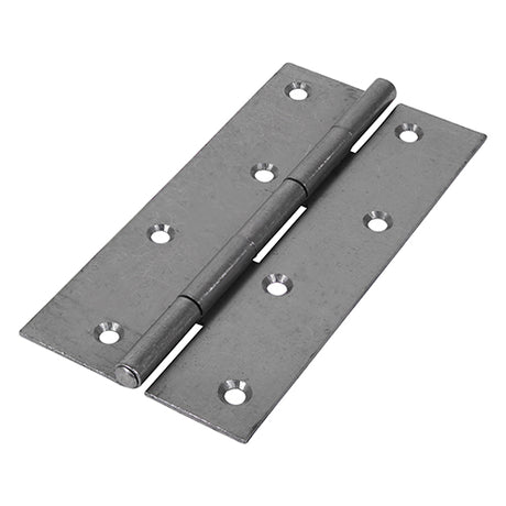 This is an image showing TIMCO Narrow Plain Butt Hinge (5050) - Self Colour - 150 x 75 - 2 Pieces Plain Bag available from T.H Wiggans Ironmongery in Kendal, quick delivery at discounted prices.