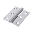 This is an image showing TIMCO Lift Off Hinge (457) - Right Hand - Zinc - 75 x 62 - 2 Pieces Plain Bag available from T.H Wiggans Ironmongery in Kendal, quick delivery at discounted prices.