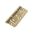 This is an image showing TIMCO Hurlinge - Fixed Pin (104) - Electro Brass - 101 x 66 - 2 Pieces Plain Bag available from T.H Wiggans Ironmongery in Kendal, quick delivery at discounted prices.