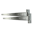 This is an image showing TIMCO Pair of Scotch Tee Hinges - Hot Dipped Galvanised - 6" - 1 Each Plain Bag available from T.H Wiggans Ironmongery in Kendal, quick delivery at discounted prices.