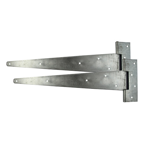 This is an image showing TIMCO Pair of Scotch Tee Hinges - Hot Dipped Galvanised - 14" - 1 Each TIMbag available from T.H Wiggans Ironmongery in Kendal, quick delivery at discounted prices.