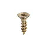 This is an image showing TIMCO Classic Multi-Purpose Screws - PZ - Double Countersunk - Yellow - 4.5 x 16 - 200 Pieces Box available from T.H Wiggans Ironmongery in Kendal, quick delivery at discounted prices.