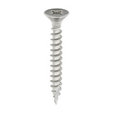 This is an image showing TIMCO Classic Multi-Purpose Screws - PZ - Double Countersunk - A2 Stainless Steel
 - 4.5 x 25 - 200 Pieces Box available from T.H Wiggans Ironmongery in Kendal, quick delivery at discounted prices.