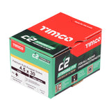 This is an image showing TIMCO C2 Strong-Fix - PZ - Double Countersunk - Twin-Cut - Yellow - 4.5 x 30 - 200 Pieces Box available from T.H Wiggans Ironmongery in Kendal, quick delivery at discounted prices.