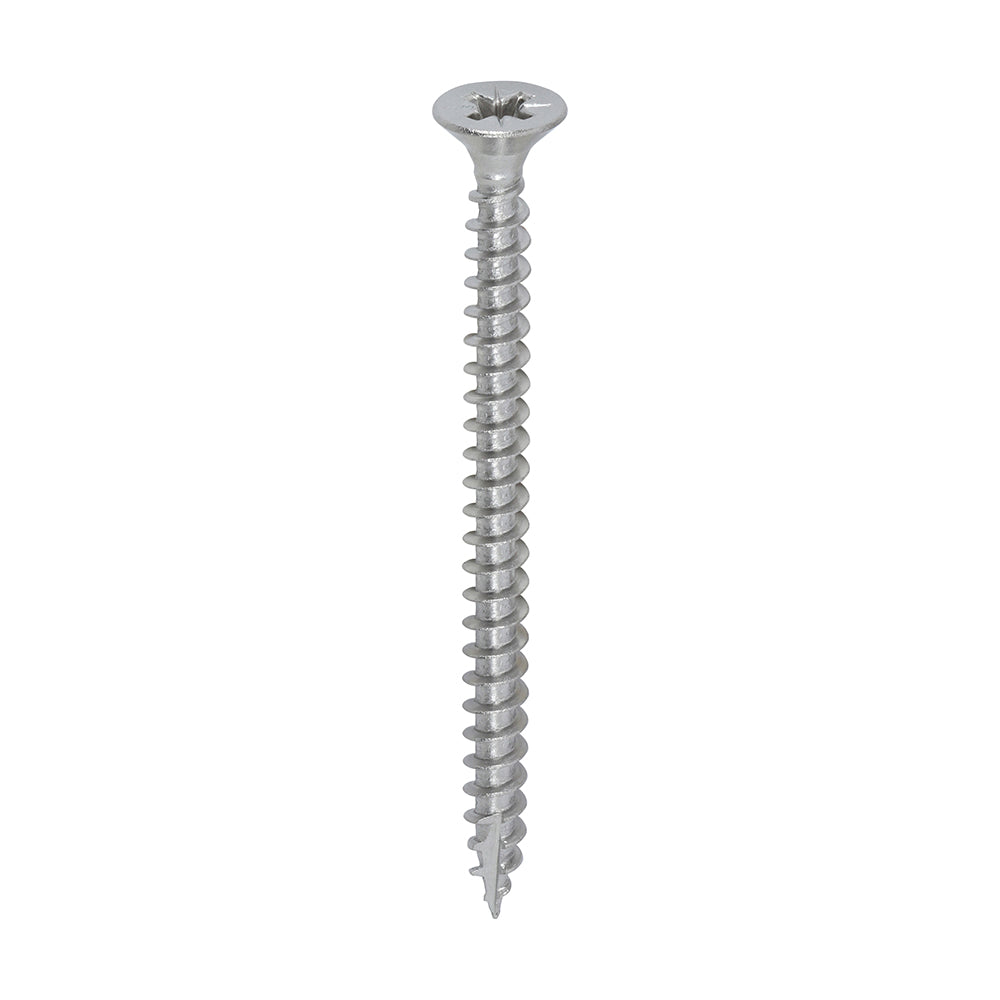 This is an image showing TIMCO Classic Multi-Purpose Screws - PZ - Double Countersunk - A2 Stainless Steel
 - 4.5 x 60 - 200 Pieces Box available from T.H Wiggans Ironmongery in Kendal, quick delivery at discounted prices.