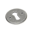 This is an image of From The Anvil - Pewter Regency Escutcheon available to order from T.H Wiggans Architectural Ironmongery in Kendal, quick delivery and discounted prices.