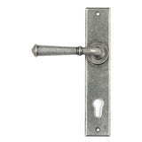 This is an image of From The Anvil - Pewter Regency Lever Espag. Lock Set available to order from T.H Wiggans Architectural Ironmongery in Kendal, quick delivery and discounted prices.