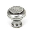 This is an image showing From The Anvil - Pewter Regency Cabinet Knob - Small available from T.H Wiggans Architectural Ironmongery in Kendal, quick delivery and discounted prices