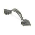 This is an image showing From The Anvil - Pewter Medium Shropshire Pull Handle available from T.H Wiggans Architectural Ironmongery in Kendal, quick delivery and discounted prices